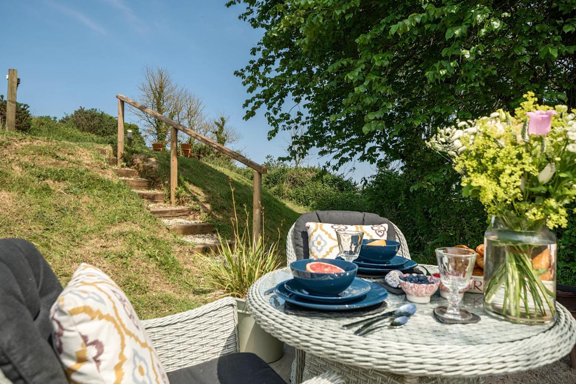 The Treehouse At Salcombe Farm Villa Bagian luar foto