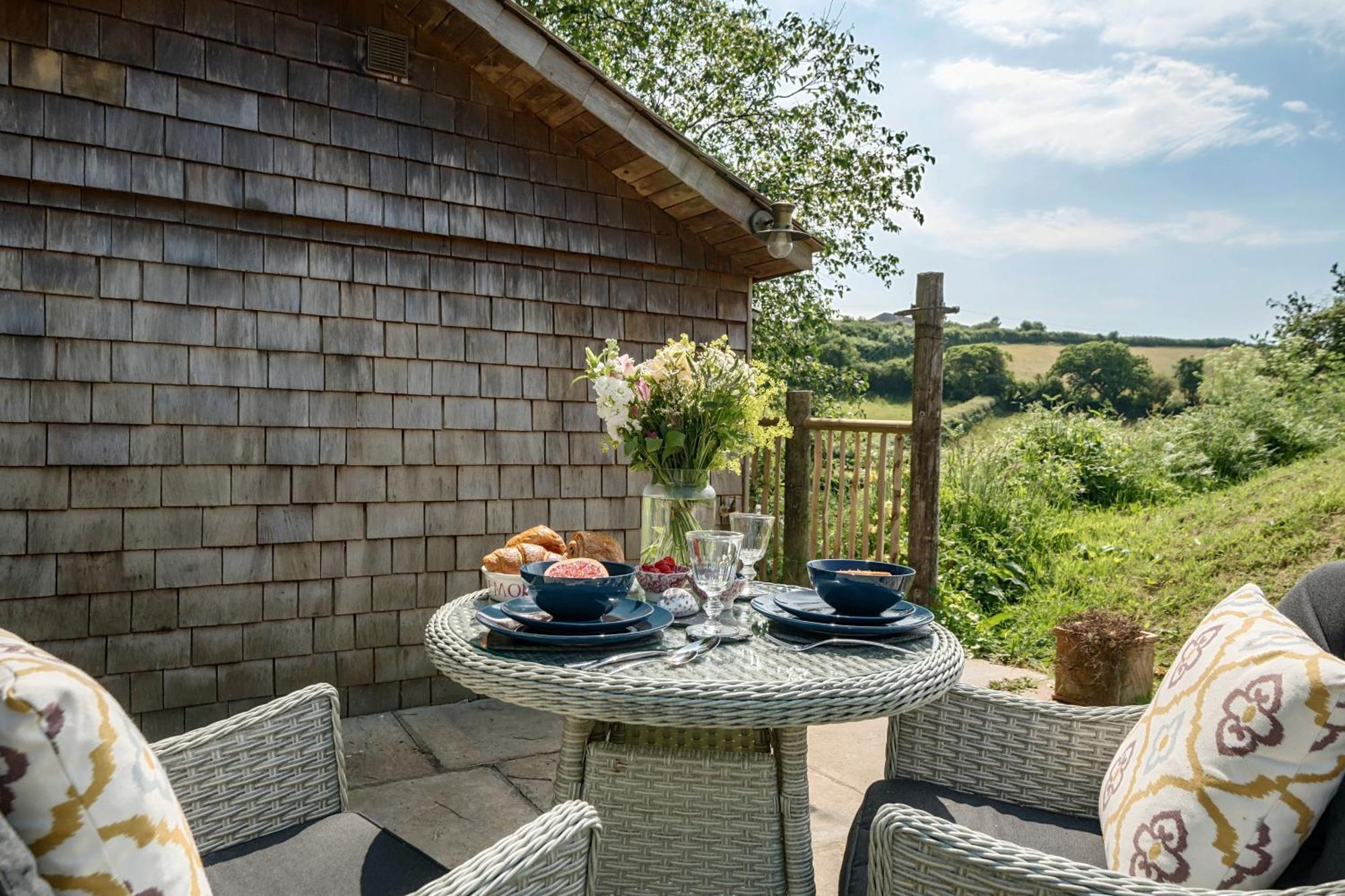 The Treehouse At Salcombe Farm Villa Bagian luar foto